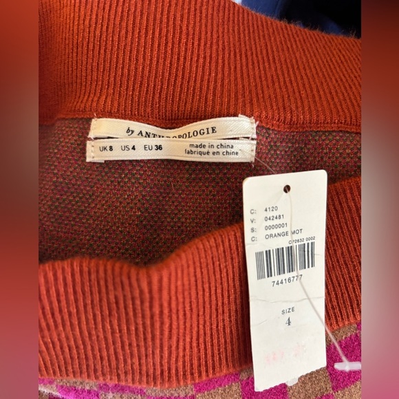 Anthropologie Blossom Sweater Mini Skirt NWT - Picture 6 of 9